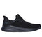 200254 SKECHERS MEN HANDS FREE SLIP INS SQUAD CHAOS SIZE 9.5 BLACK - Like New