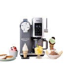 Ninja Swirl CREAMi Ice Cream & Soft Serve Maker, 13-in-1, 2x16oz, NC701 - Silver - Like New