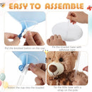 Poen 133 Pcs/6 Set Bear Baby Shower Party Decorations Table Centerpieces Include - Like New