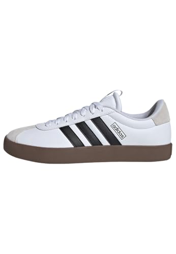 ADIDAS VL COURT 3.0 SHOES MEN SIZE 12.5 CLOUD WHITE CORE BLACK GRAY ONE - Brand New
