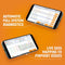 GEARWRENCH PROFESSIONAL BI-DIRECTIONAL DIAGNOSTIC SCAN TOOL GWSMARTBT - ORANGE - Like New