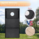 YEELOON Cornhole Set, Regulation/Tailgate Size Cornhole Boards 4x2/3x2 - Natural - Like New