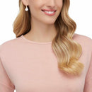 SWAROVSKI WOMEN'S LUNAR DROP EARRINGS - ROSE GOLD - Like New