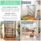 Summer Infant Extra Tall Decor Safety Pet and Baby Gate 28” - 38.25” Wide - Gray - Like New