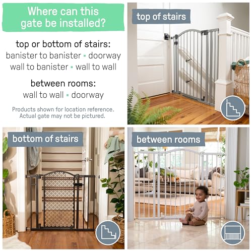Summer Infant Extra Tall Decor Pet and Baby Gate, 4 ft, 4 in W, 3 ft tall - Like New