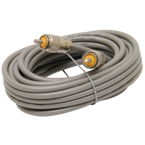 ASTATIC MINI 8 COAX 18FT GRAY