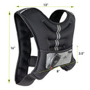 ProsourceFit Exercise Weighted Training Vest - 10lb, JB-5010-BLACK - Black - Like New