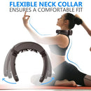 SERENELIFE NECK MASSAGE, PORTABLE NECK MASSAGER, TRAVEL-FRIENDLY BLACK - Like New