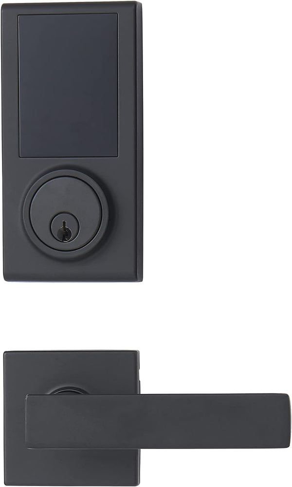 Amazon Basics Touchscreen Deadbolt Door Keypad Lock PL2STMS4918 - Matte Black Like New