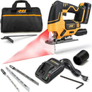 MOTORHEAD 20V ULTRA Cordless Jig Saw Lithium-Ion LED Laser & - Scratch & Dent