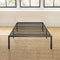 BEST PRICE MATTRESS 14 INCH SIMPLY STURDY METAL PLATFORM BED TWIN - BLACK - Like New