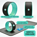 NGT 13 Inch Yoga Wheel for Back Pain Relief and Stretching - Durable Exercise - Brand New