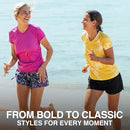KANU SURF WOMENS UPF 50+ SHORT SLEEVED ACTIVE SWIM SHIRT WOMEN 2XL PURPLE ORCHID - Brand New