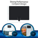 ANTENNAS DIRECT CLEARSTREAM FLEX AMPLIFIED INDOOR TV ANTENNA - BLACK - Like New