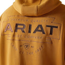 10062495 ARIAT MEN'S ARIAT SOUTHWEST SIMPLE HOODIE SIZE: 2XL - BONE BROWN - Brand New