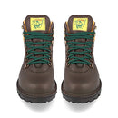 JIM GREEN Razorback Boots for Men Lace-Up Water Resistant Full Grain (Brown) 9.5 - Like New