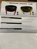 TIANTINGHEN MAX 4800 PSI PRESSURE WASHER HOSE - BLACK YELLOW - Like New