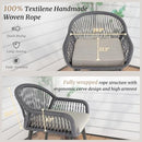 COZYMAN OUTDOOR BAR STOOLS SET OF 2 - SLATE GRAY - Like New