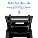 MUNBYN RECEIPT PRINTER P068 3 1/8" 80MM DIRECT THERMAL PRINTER ITPP068 - BLACK - Like New