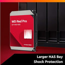 Western Digital 8TB WD Red Pro NAS Internal Hard Drive HDD WD8003FFBX - Like New