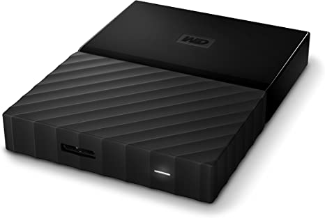 WD WDBYNN0010BBK-WESN 1TB Passport External Hard Drive USB 3.0 - BLACK - Like New