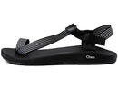 JCH109664Z CHACO WOMEN'S CHACO BODHI SANDALS BAR BLACK/WHITE SIZE 6 - Like New