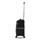 TUCCI ITALY ABITO 16-IN SOFT CASE SPINNER CARRY-ON LUGGAGE SECURE LOCK -BLACK - Brand New