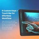 HUION KAMVAS Pro 16 Drawing Tablet 15.6 inch Pen Display B0BXLZNTQ3 - Black - Brand New