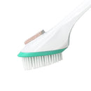 NEW PRODUCT SOLUTIONS MIRACLE FOOT BRUSH 30" W/SCRUBBING PUMICE STONE - WHITE - Like New