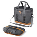 CleverMade Pacifica Collapsible Insulated Cooler Bag – Grizzly Bear Brown - Like New