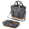 CleverMade Pacifica Collapsible Insulated Cooler Bag – Grizzly Bear Brown - Like New