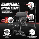YES4ALL ADJUSTABLE WEIGHT BENCH RACK, 800LBS WORKOUT BENCH PRESS - BLACK - Like New