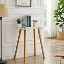 Simple Design Table High Table White - B09FDNZQJM - Brand New