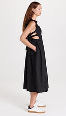B0BWC7MLGL Allina Liu Women's Panda Dress - Onyx, Black, XXS - Brand New