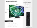 SAMSUNG - 55" CLASS S90D SERIES OLED 4K UHD SMART TIZEN TV QN55S90DAFXZA - BLACK - Like New