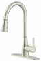 Bio Bidet Flow Classic Series Single-Handle Kitchen Faucet - Brushed Nickel Like New