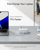 ANKER 525 CHARGING STATION 7-IN-1 USB C POWER STRIP A91C0121 - AURORA WHITE - Like New