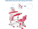 SIMBR LED Desk Lamp for Kids Desk and Chair Set, Eye-Caring Table Lamps, 2