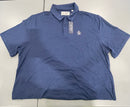 ORIGINAL PENGUIN SHORT SLEEVE 2 BUTTON POLO - SIZE: MEN XL - BLUE - Like New