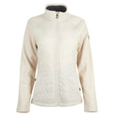 SPYDER WOMEN'S NOVA FULL ZIP HYBRID JACKET, MOONBEAM, MEDIUM - Like New