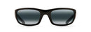 MAUI JIM STINGRAY 103-02 FRAME GLOSS BLACK LENSES NEUTRAL GREY 55/22MM - Like New