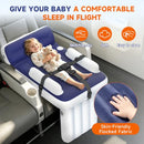DEETECK INFLATABLE TODDLER AIRPLANE BED PORTABLE SEAT EXTENDER - Like New