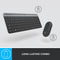 Logitech MK470 Slim Wireless Keyboard and Mouse Combo Modern Compact Layout - Like New