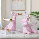 Cute Sitting Deer Paper Towel Roll Holder Decorative Paper Holder B08D9R5HQM - Brand New
