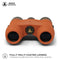 NOCS PROVISIONS STANDARD ISSUE 8X25 WATERPROOF BINOCULARS - POPPY ORANGE II - Like New
