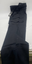 BLU ROCK NEW YORK BLACK STRETCH CARGO PANTS - SIZE: MEN 34 - BLACK - Brand New