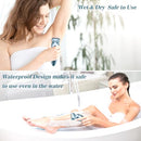 AKUNBEM ELECTRIC RAZORS WOMEN LEGS BIKINI TRIMMER SHAVER WOMEN - BLUE - Like New