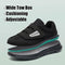 AIPAISTEPS MENS DIABETIC SHOES HOOK&LOOP STRAP WALKING SHOES - SIZE 11XW - BLACK - Like New