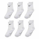 UN0019-001 NIKE DRI-FIT PERFORMANCE BASIC CREW MEN 5-7, WHITE - Brand New