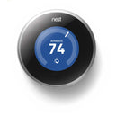 GOOGLE NEST - LEARNING THERMOSTAT - 2ND GENERATION - STAINLESS-STEEL - Like New
